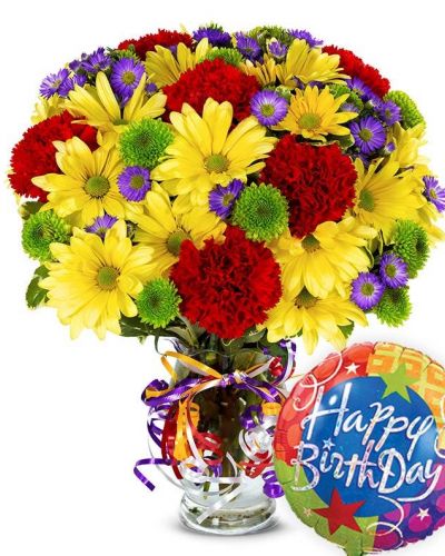 <hr />

Don't miss the chance to send some birthday wishes with this beautiful arrangement!