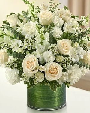 Treasured Memories Bouquet - White