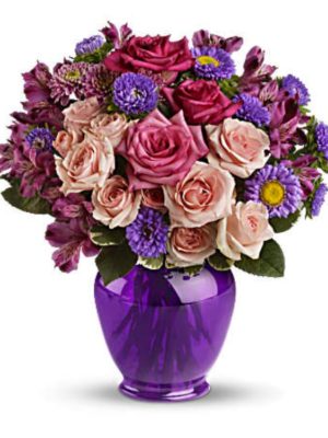 Teleflora's Purple Medley