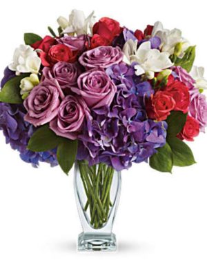 Teleflora's Rhapsody in Purple