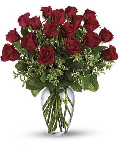 Your Love & Devotion delivered. Surprise your special one with this gorgeous arrangement of red roses available in one,one and a half, two or three dozen. It's an unforgettable display of your timeless love.
