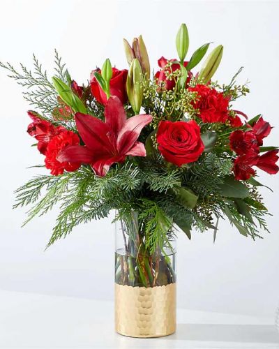 <p>Whether it's a festive gathering, a special occasion, or simply a moment of pure bliss, our Tidings of Joy Bouquet is here to elevate the atmosphere and spread the spirit of the season.</p>